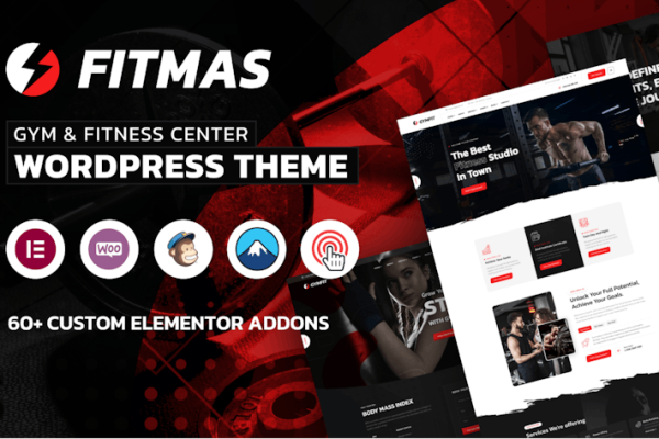 Download Fitmas - Gym & Fitness Center WordPress Theme