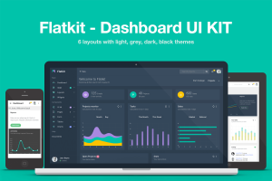 Download Flatkit - Dashboard UI KIT Bootstrap 4 admin dashboard with AngularJS