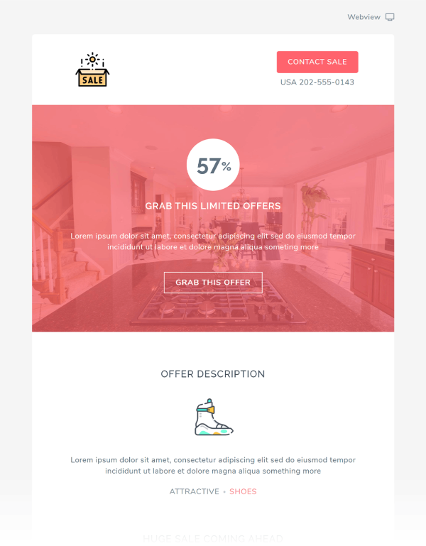 Download Flike Responsive Newsletter Email Template Responsive, fits in every screens, better for sale, clean and creative business email template