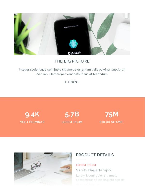 Download Flike Responsive Newsletter Email Template Responsive, fits in every screens, better for sale, clean and creative business email template