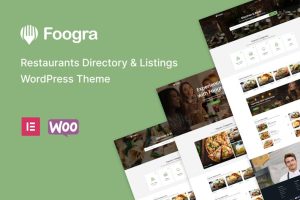Download Foogra - Restaurants Listings WordPres Theme