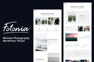 Download Fotonia Minimal Photography WordPress Theme