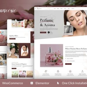 Download Fragrancerie - Perfume & Cosmetic Shop Elementor Pro Template Kit