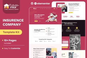 Download Future Insur - Insurance Company Elementor Template Kit