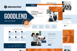 Download Goodlend - Venture Capital & Investment Elementor Template Kit