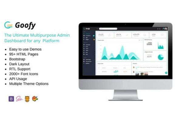 Download Goofy - Multipurpose Bootstrap Admin Dashboard Multipurpose Bootstrap Admin Dashboard Template + UI Kit
