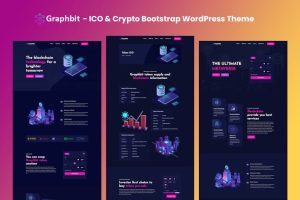 Download Graphbit - ICO & Crypto Bootstrap WordPress Theme
