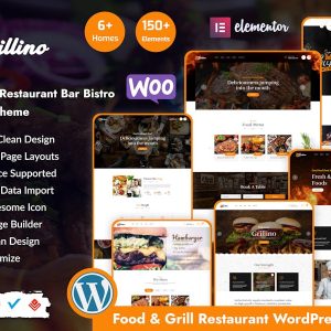 Download Grillino - Grill & Restaurant WordPress Theme