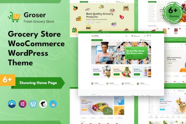 Download Groser - Grocery Store WooCommerce Theme