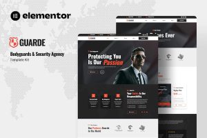 Download Guarde - Bodyguards & Security Agency Elementor Template Kit
