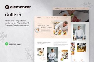 Download Gulliver – Private Chef & Personal Dining Services Elementor Template Kit
