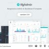 Download Highdmin - Responsive Bootstrap 4 Admin Dashboard Highdmin is a bootstrap 4 based premium admin template.
