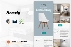 Download Homely - E-Commerce Responsive Email Template Create beautiful responsive e-mail templates for promoting your e-shop, business & services