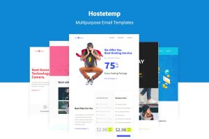 Download Hostetemp - Multipurpose Email Templates & Builder Email Templates for Cryptocurrency, Hosting, Domain, VPN, Cloud Service, VOIP and Technology Busines