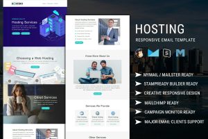 Download Hosting - Multipurpose Responsive Email Template Best Hosting Email Template