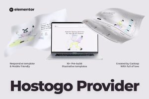 Download Hostogo - Hosting Provider Elementor Template Kit