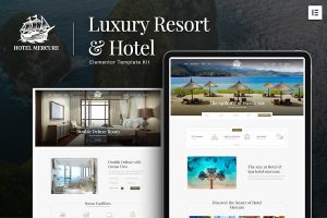 Download Hotel Mercure - Luxury Resort & Hotel Elementor Template Kit