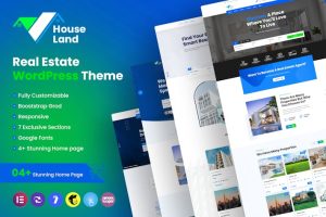 Download Houseland - Real Estate WordPress Theme