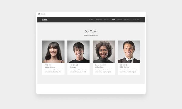 Download Human | Responsive HTML5 Business Template Company and Startup Website Template