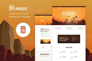 Download Induste - Industrial & Factory Bootstrap Template Induste is a resourceful and superbly sophisticated web template based on the latest version