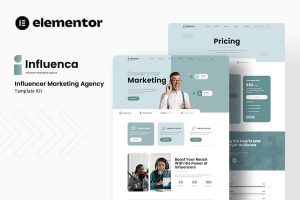 Download Influenca - Influencer Marketing Agency Elementor Template Kit