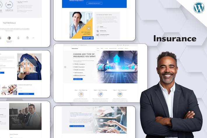 Download Insurance WordPress Theme