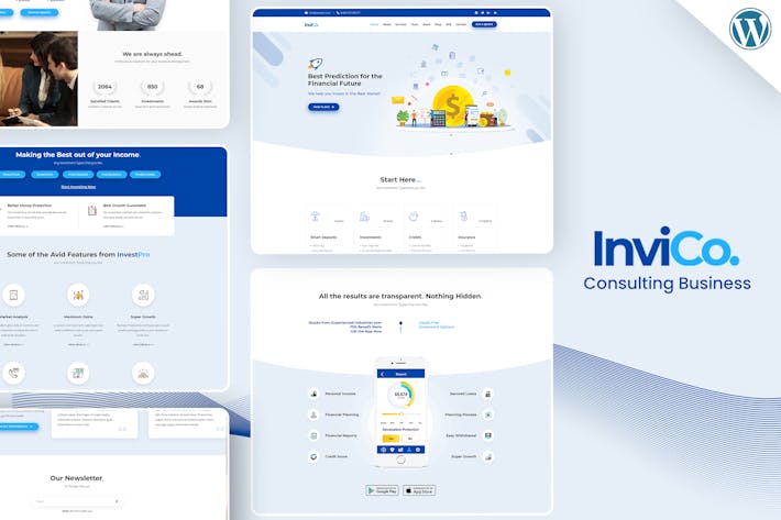 Download Invico - WordPress Consulting Business Theme