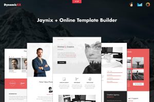 Download Jaynix - Responsive Corporate Portfolio Email Jaynix - Responsive Corporate Portfolio Email Template + Online Builder. Useable for everyone.