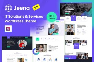 Download Jeena | IT Solutions & Technology  WordPress Theme