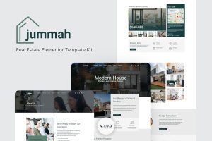 Download Jummah - Real Estate Elementor Template Kit