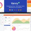 Download Kenny – Dashboard / Admin Site Responsive Template Dashboard / Web application / Admin Template