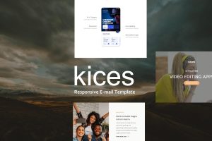 Download kices Mail - Responsive E-mail Template
