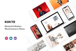 Download Konte - Minimal & Modern WooCommerce Theme
