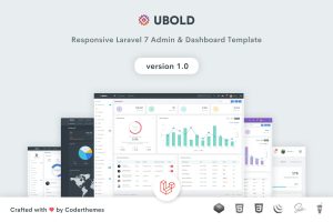 Download Laravel Admin & Dashboard Template - UBold Ubold is a Bootstrap 4.5.0 and Laravel 7 admin and dashboard template