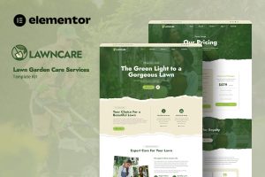 Download Lawncare - Lawn Garden Care Service Elementor Template Kit