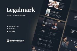 Download LegalMark - Notary & Legal Service Template Kit