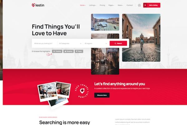 Download Lestin - Directory Listing WordPress Theme