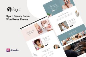 Download Lesya - Beauty Salon & Spa Massage WordPress Theme