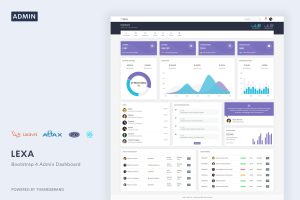 Download Lexa - Responsive Admin & Dashboard Template Lexa is a fully featured, multi-purpose admin template built with Bootstrap 4, HTML5, CSS3 and ....