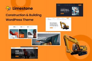 Download Limestone - Construction Building WordPress Theme
