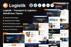 Download Logistik – Transport & Logistics WordPress Theme