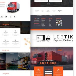 Download Logtik - WP Logistics, Cargo Transportation Theme