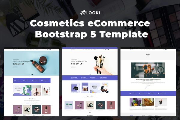 Download Looki - Responsive eCommerce HTML5 Template This HTML5 template focuses on enabling you to publish your product in a delicate style