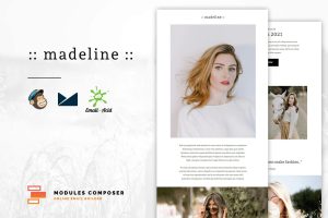 Download Madeline - E-commerce Responsive Email Template Create beautiful responsive e-mail templates for promoting your e-shop, business & services