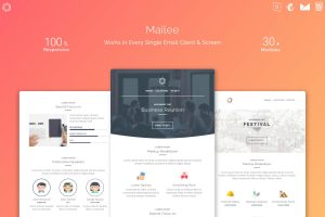 Download Mailee Responsive Multipurpose Email Template Mailee Responsive Multipurpose Email Template, very easy to edit, Fits in any device.