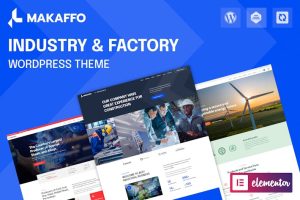 Download Makaffo | Industry & Factory WordPress Theme