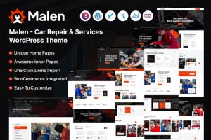 Download Malen - Car Service & Repair WordPress Theme
