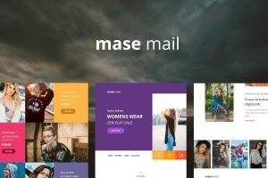 Download Mase Mail - Responsive E-mail Template Mase Mail – Responsive Ecommerce Email Template is a Modern and Clean Design email template.