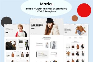 Download Mazia - Clean Minimal eCommerce HTML5 Template Mazia – Template for multipurpose Fashion, apparel, sunglasses,  sunglasses, accessories,store etc
