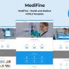 Download MediFine - Health and Medical HTML Template MediFine template suitable for Hospital, Clinic, Dentist, medical & health etc